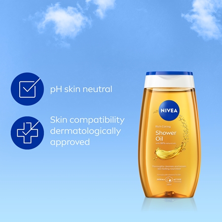 NIVEA Rich Care Barojoša dušas eļļa