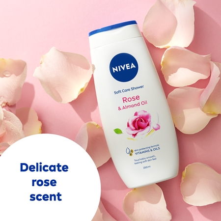 NIVEA Care & Roses pečující sprchový gel