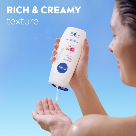 NIVEA Care & Roses gel de ducha para cuidar la piel