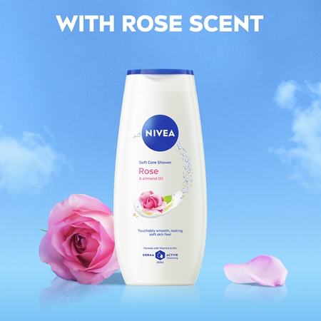 NIVEA Care & Roses gel de ducha para cuidar la piel