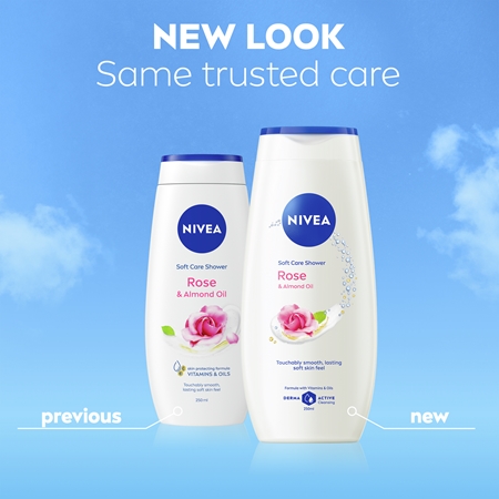 NIVEA Care & Roses gel de ducha para cuidar la piel