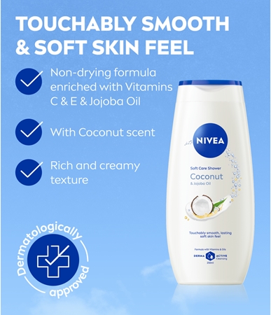 NIVEA Care & Jojoba Oil gel de ducha para cuidar la piel