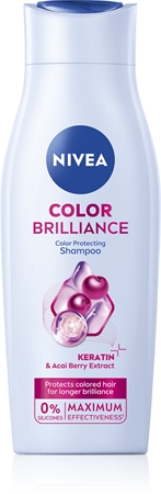 NIVEA Color Brilliance shampoing traitant pour cheveux colorés