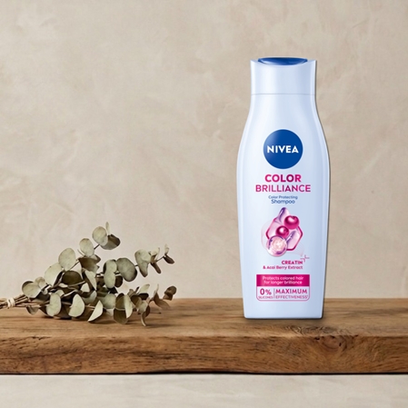 NIVEA Color Brilliance shampoing traitant pour cheveux colorés