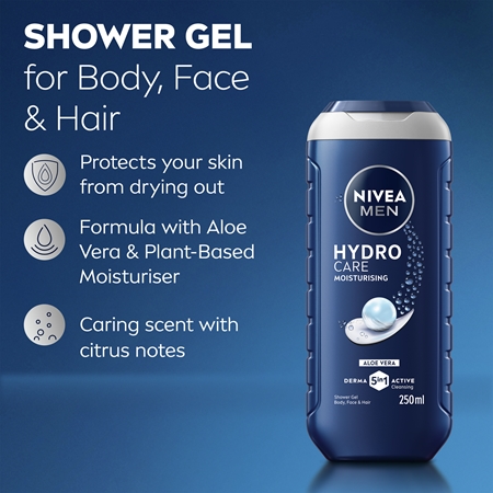 NIVEA MEN Hydrocare Shower Gel