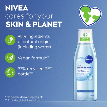 NIVEA Face Cleansing lozione detergente viso per pelli normali e miste
