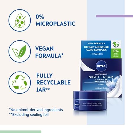 NIVEA 24h Moisture creme de noite regenerador
