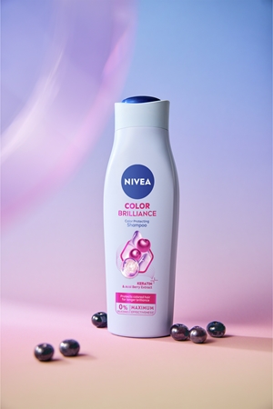 NIVEA Color Brilliance maitinamasis šampūnas dažytiems plaukams
