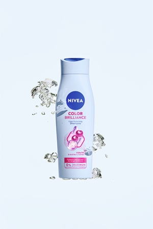 NIVEA Color Brilliance maitinamasis šampūnas dažytiems plaukams