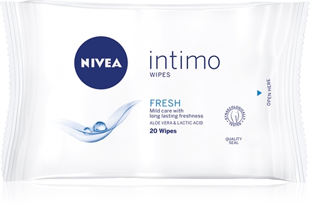 NIVEA Intimo Fresh toalhetes de higiene íntima