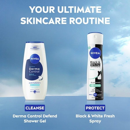 NIVEA Black & White Invisible Fresh Antiperspirant Spray for women