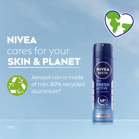 NIVEA MEN Fresh Active Deodorant Spray für Herren