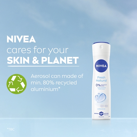 NIVEA Fresh Natural antiperspirant ve spreji pro ženy