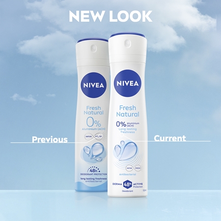 NIVEA Fresh Natural antiperspirant ve spreji pro ženy