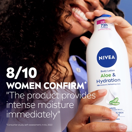 NIVEA Aloe & Hydration lehké tělové mléko