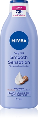NIVEA Smooth Sensation kosteuttava vartalomaito kuivalle iholle