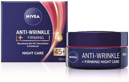 NIVEA Firming Firming Anti-Wrinkle Night Cream 45+