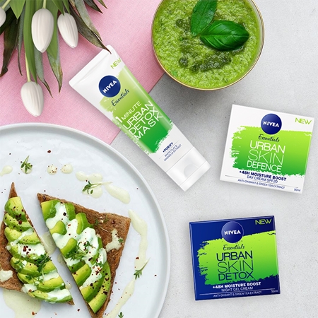 NIVEA Urban Skin antyoksydacyjny krem na dzień z kwasem hialuronowym