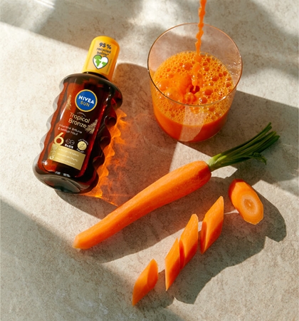 NIVEA SUN Tropical Bronze olio abbronzante in spray SPF 6