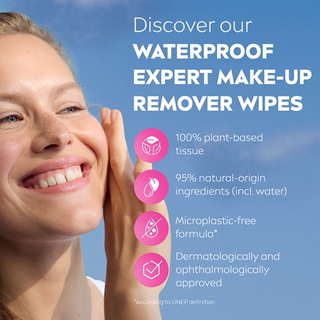 NIVEA Micellar Waterproof meikkiä poistavat misellipyyhkeet