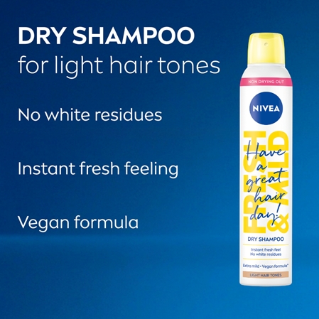 NIVEA Fresh Revive сухий шампунь для збільшення об'єму