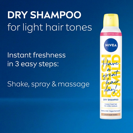 NIVEA Fresh Revive сухий шампунь для збільшення об'єму