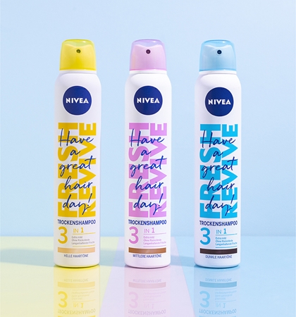 NIVEA Fresh Revive suchý šampon pro blond vlasy