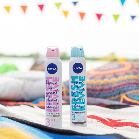 NIVEA Fresh Revive champô seco para aumentar o volume