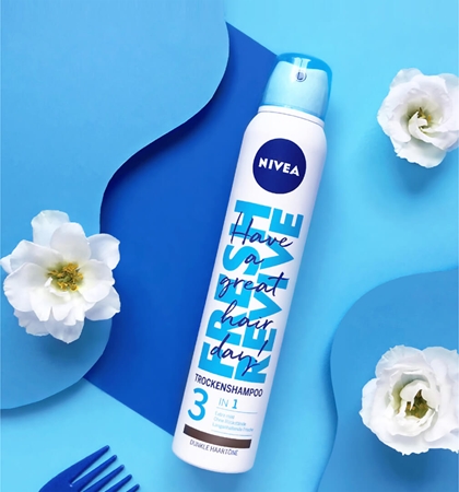 NIVEA Fresh Revive сухий шампунь для збільшення об'єму
