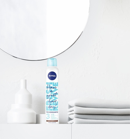 NIVEA Fresh Revive сухий шампунь для збільшення об'єму
