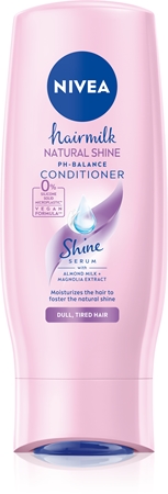 Nivea Hairmilk Natural Shine odżywka pielęgnująca