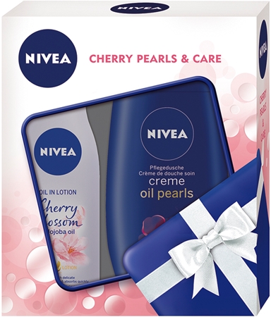 NIVEA Cherry Blossom & Jojoba Oil набір I.