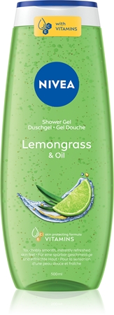 NIVEA Lemongrass & Oil osvežujoč gel za prhanje