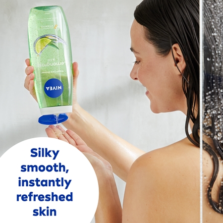 NIVEA Lemongrass & Oil osvežujoč gel za prhanje
