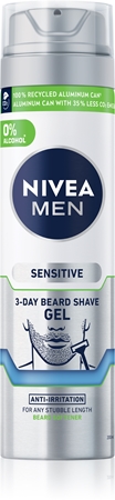NIVEA MEN Sensitive gél na holenie s upokojujúcim účinkom