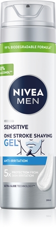 NIVEA MEN Sensitive gel de ras cu efect calmant