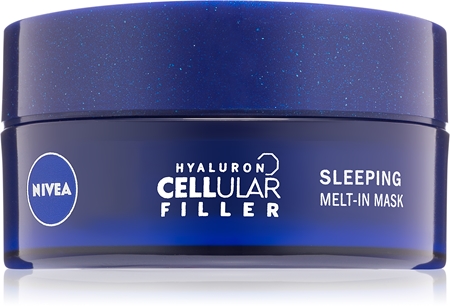NIVEA Hyaluron Cellular Filler Maske für die Nacht mit Hyaluronsäure