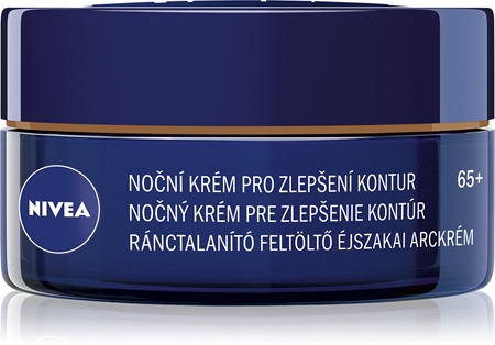 NIVEA Anti-Wrinkle Contouring liftingový noční krém pro definici kontur obličeje pro vyhlazení kontur