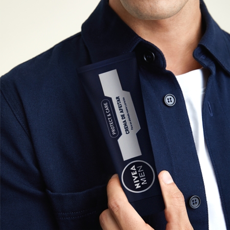 NIVEA MEN Protect & Care crema de afeitar para hombre