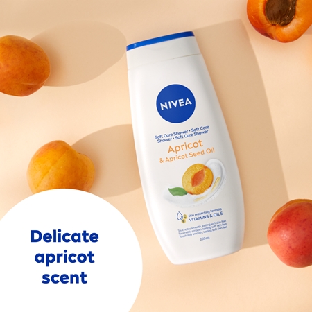 NIVEA Apricot & Apricot Seed Oil pečující sprchový gel