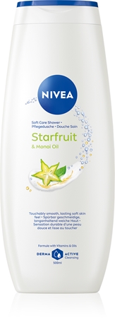 NIVEA Care Shower Star Fruit & Monoi Oil drėkinamoji dušo želė