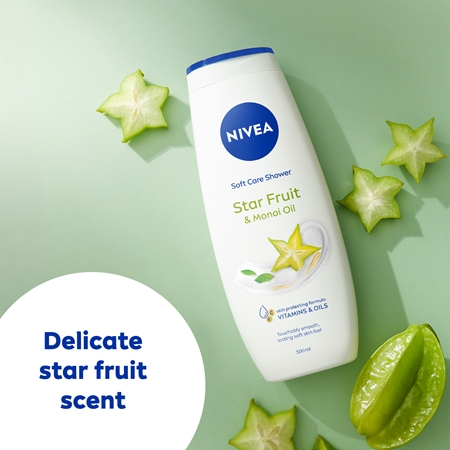 NIVEA Care Shower Star Fruit & Monoi Oil gel doccia idratante