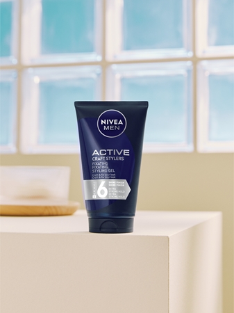 NIVEA MEN Craft Stylers Styling Gel for Smooth and Shiny Hair