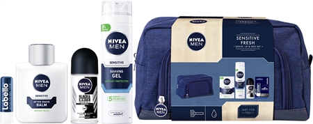 NIVEA MEN Sensitive Fresh подаръчен комплект