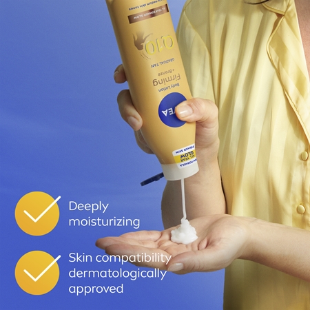 NIVEA Q10 Firming + Bronze mleczko tonujące z efektem wzmacniającym