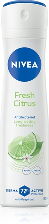 NIVEA Fresh Citrus antiperspirant ve spreji 72h