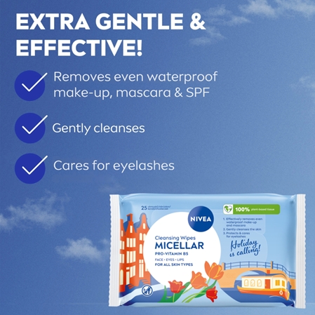 NIVEA Micellar reinigende Gesichtstücher 3 in1