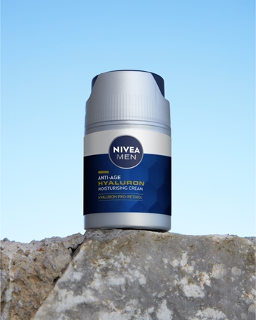 NIVEA MEN Hyaluron Fugtende creme med anti-rynkeeffekt
