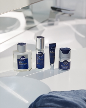 NIVEA MEN Hyaluron Fugtende creme med anti-rynkeeffekt