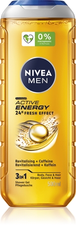 NIVEA MEN Active Energy gel de douche pour homme